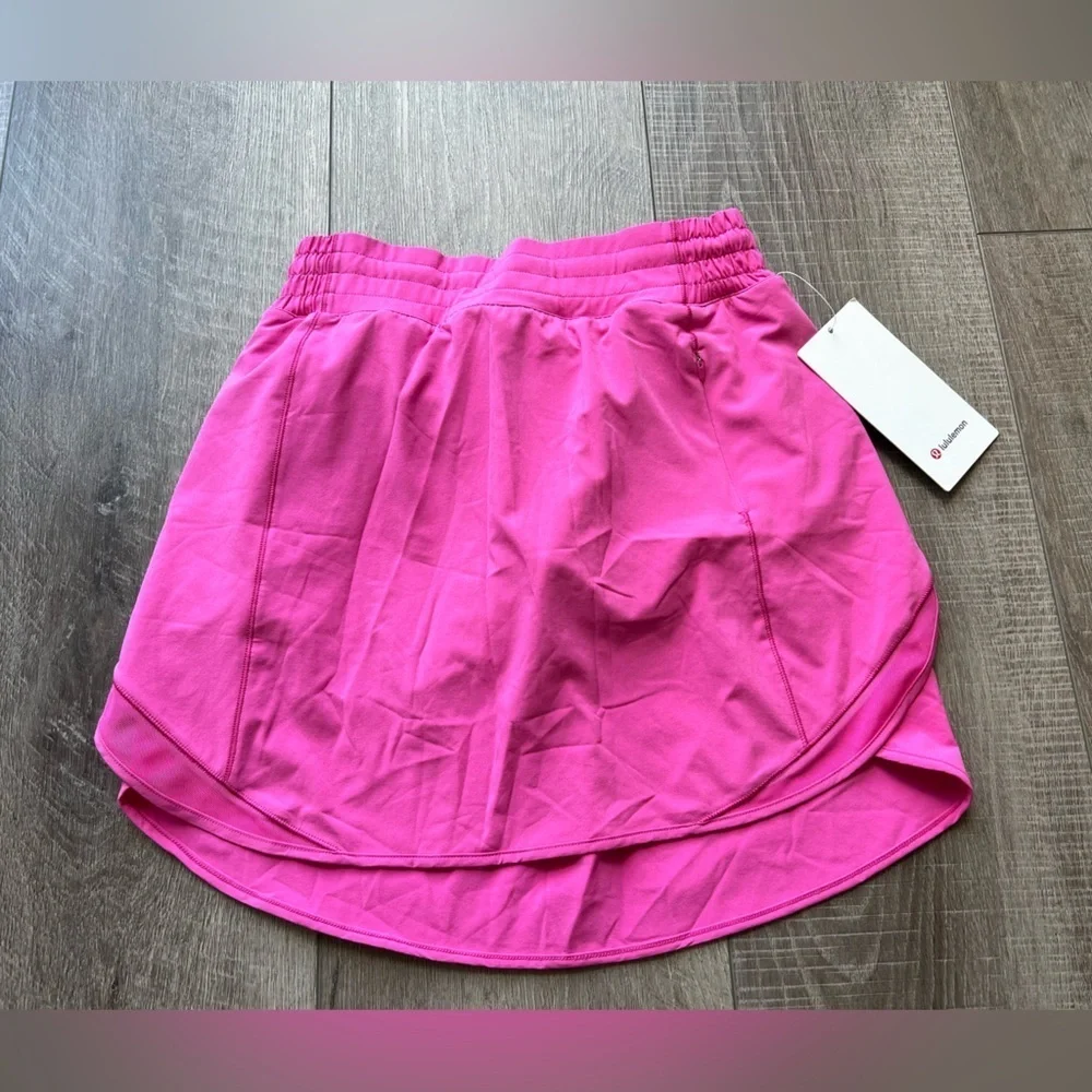 Lululemon Hotty Hot High-Rise Skirt *Long in Sonic Pink Size 6